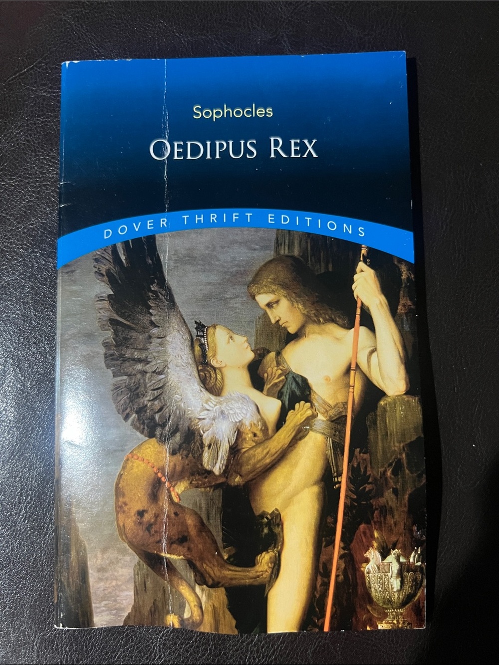 Oedipus Rex by Sophocles - Blue Cover